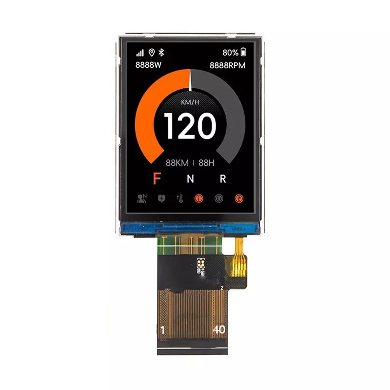 2,4 cala 240x320 Transflective IPS Moduł TFT