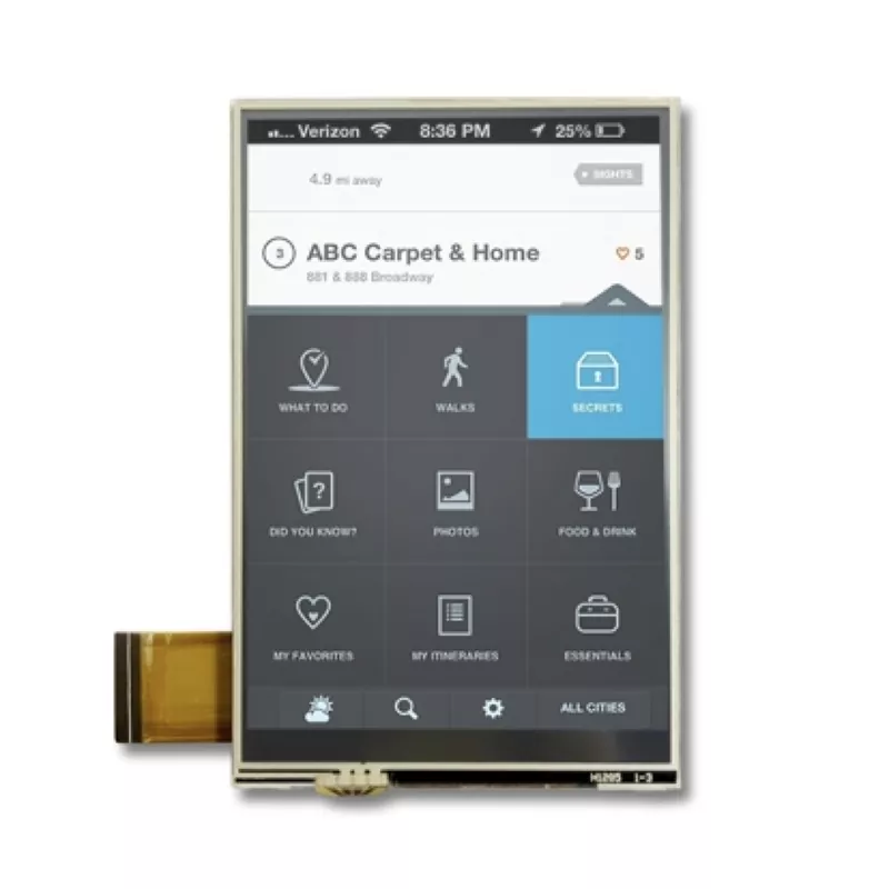 Moduł TFT 3.5 '' 320x480 TFT
