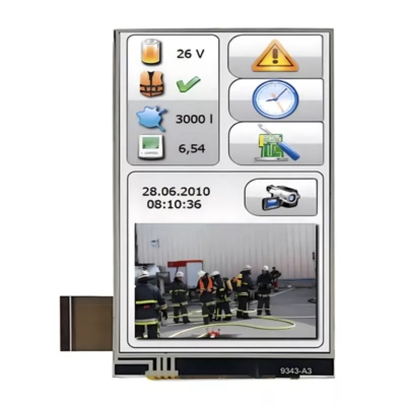 3,97 '' 480x800 rezystancyjny Moduł IPS TFT