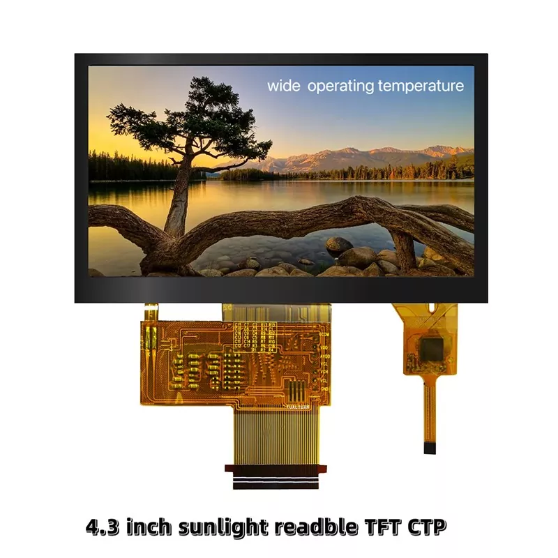 4,3 cala 480x272 z modułem TFT ekranu dotykowego